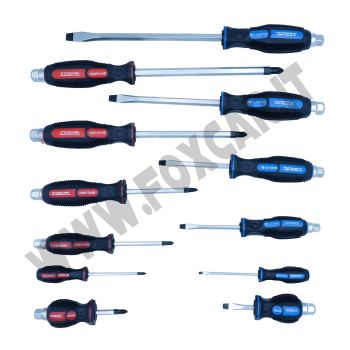 Set di cacciaviti professionali da 12 pezzi (taglio e croce Phillips)