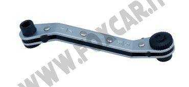 Cricchetto porta inserti doppio 1/4" e 5/16"