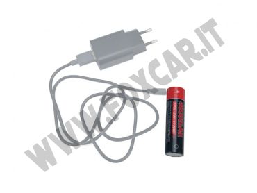 Batteria ricaricabile per lampada estendibile