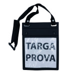 Porta targa prova in similpelle