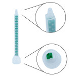 Beccuccio miscelatore di ricambio per adesivo bicomponente strutturale