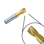 Fresa punta staccapunti VARIO DRILL TiN gold da 8 mm Ø