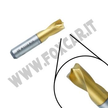 Fresa punta staccapunti VARIO DRILL TiN gold da 8 mm Ø