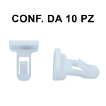 Molletta di fissaggio bianca per Toyota Yaris Cross