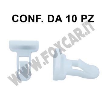 Molletta di fissaggio bianca per Toyota Yaris Cross