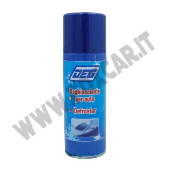Spray sbrinatore anti ghiaccio per vetri auto bomboletta da 200 ml