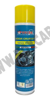Bomboletta spray lucida cruscotti senza silicone da 600 ml