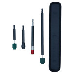 Set di 5pz per la pulizia delle sedi valvole per i cerchi in lega e ac...