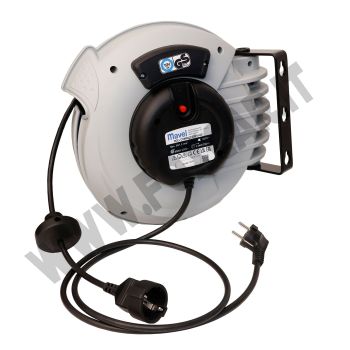 Avvolgicavo automatico a molla 3X1,5mm 230V con cavo da 18 mt shuko