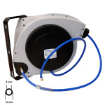 Arrotolatore automatico per tubo aria da 8mm X 15 metri e raccordo 1/4...