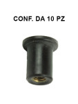 Inserto filettato in gomma sineblock per fissaggio carene e codolini c...