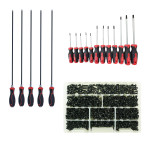 Promo: kit 900 viti testa larga impronta torx + set cacciaviti 5pz ext...