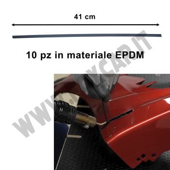 Set di bacchette piatte in EPDM per stazione saldante della plastica