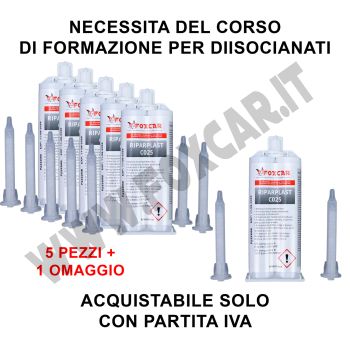 PROMO: Colla poliuretanica bicomponente 5 pezzi + 1 gratis