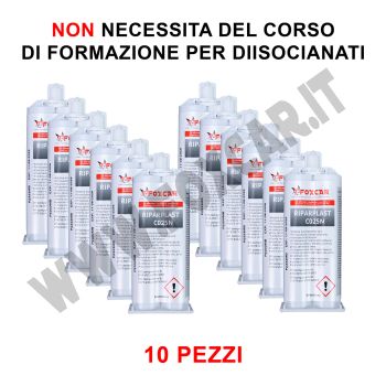 PROMO: Colla poliuretanica bicomponente a bassa emissione - 10 pezzi solo cartucce, senza formazione