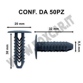 Bottone in plastica per Lamborghini e Ferrari