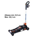 Carrello sollevatore in alluminio a batteria per auto e furgoni da max...