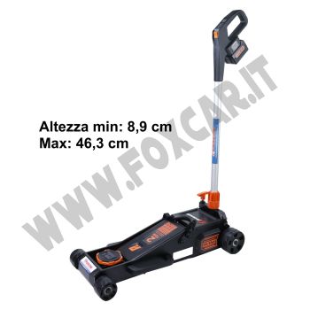 Carrello sollevatore in alluminio a batteria per auto e furgoni da max 2 tonnellate