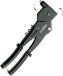 Rivettatrice professionale per rivetti in alluminio con testa girevole...