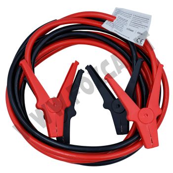 Cavi per avviamento batteria diametro 35 mm² e lunghezza 4,5 mt con pinze