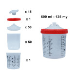 Basic IPS con filtro da 600 ml, kit sistema RPS a tazza morbida