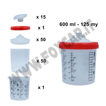 Basic IPS con filtro da 600 ml, kit sistema RPS a tazza morbida