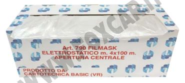 Film mascheratura elettrostatico 4x100 m in scatola
