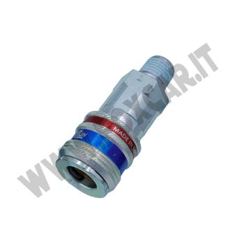 Presa aria CEJN eSafe asiatica (tipo Nitto) con attacco maschio 1/4"