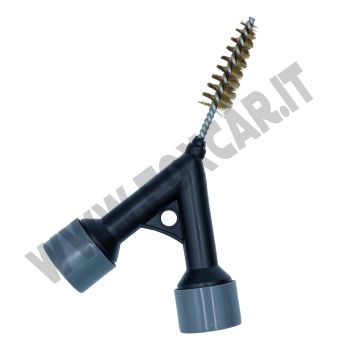 Spazzola per pulizia morsetti e terminali di batterie