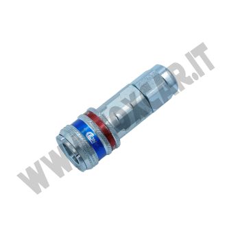 Presa aria CEJN eSafe serie 315 tipo Nitto (asiatico) con attacco canna dia. interno 8mm