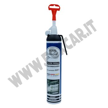 Sigillante forma guarnizione nero HTP ad alte temperature +180°C a base acetica