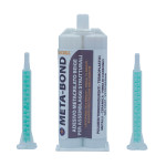 Adesivo metacrilato bicomponente in siringa da 50 ml con 2 beccucci pe...