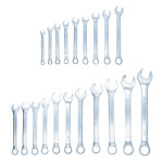 Set di 21 chiavi combinate misure da 6 a 32 mm per montaggio, manutenz...