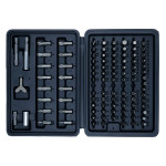 Set di chiavi a inserto da 1/4 in cromo vanadio da 100 pezzi con porta...