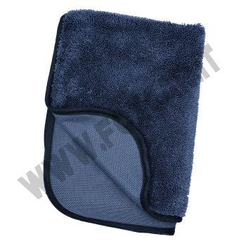 Panno in microfibra grigio NISSY per asciugatura auto e finitura vetri 50x70 cm