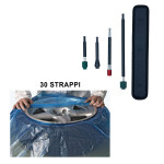 PROMO: Kit per la pulizia delle sedi valvole per i cerchi in lega e ac...