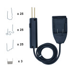 Kit saldatore a batteria per graffette per la riparazione della plasti...