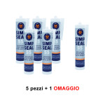 PROMO: 5 + 1 omaggio di adesivo elastico e sigillante senza solventi e...