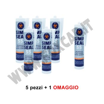 PROMO: 5 + 1 omaggio di adesivo elastico e sigillante senza solventi e isocianati