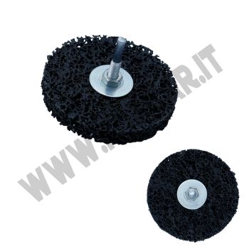 Disco abrasivo per trapano da Ø 100 mm per pulizia, max 8000 giri