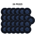 PROMO: 25 Dischi abrasivi in nylon con attacco rapido da &Oslash; 50 mm