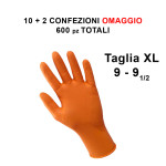 PROMO: 10 + 2 omaggio confezioni di guanti monouso in nitrile taglia X...