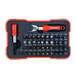 Set punte 1/4" con cricchetto 43 pezzi - Torx, esagonali, Phillips e P...