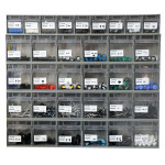 Cassettiera porta minuteria da 935 pezzi assortiti in 33 scomparti con...