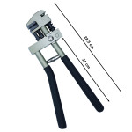 Pinza fora lamiera e flangiatura per lamiere metalliche fino a 1 mm