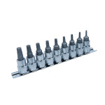 Set 9 bussole 3/8" Torx Plus maschio TP10-TP50 per applicazioni automo...