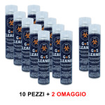 PROMO: 10+2 omaggio pulitore schiumogeno professionale per vetri, supe...