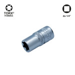 Bussola E-Torx femmina E10 con attacco da 1/4"