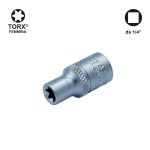 Bussola E-Torx femmina E7 con attacco da&nbsp; 1/4"