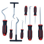 Set 9 utensili per officina a gacio per rimozione paraolio e o-ring